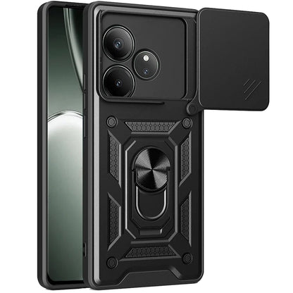 Maska za Realme GT 6T / GT 6, Techsuit, CamShield, Crna