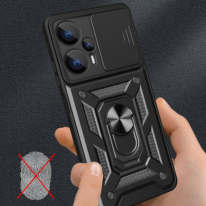 Maska za Realme GT 6T / GT 6, Techsuit, CamShield, Crna
