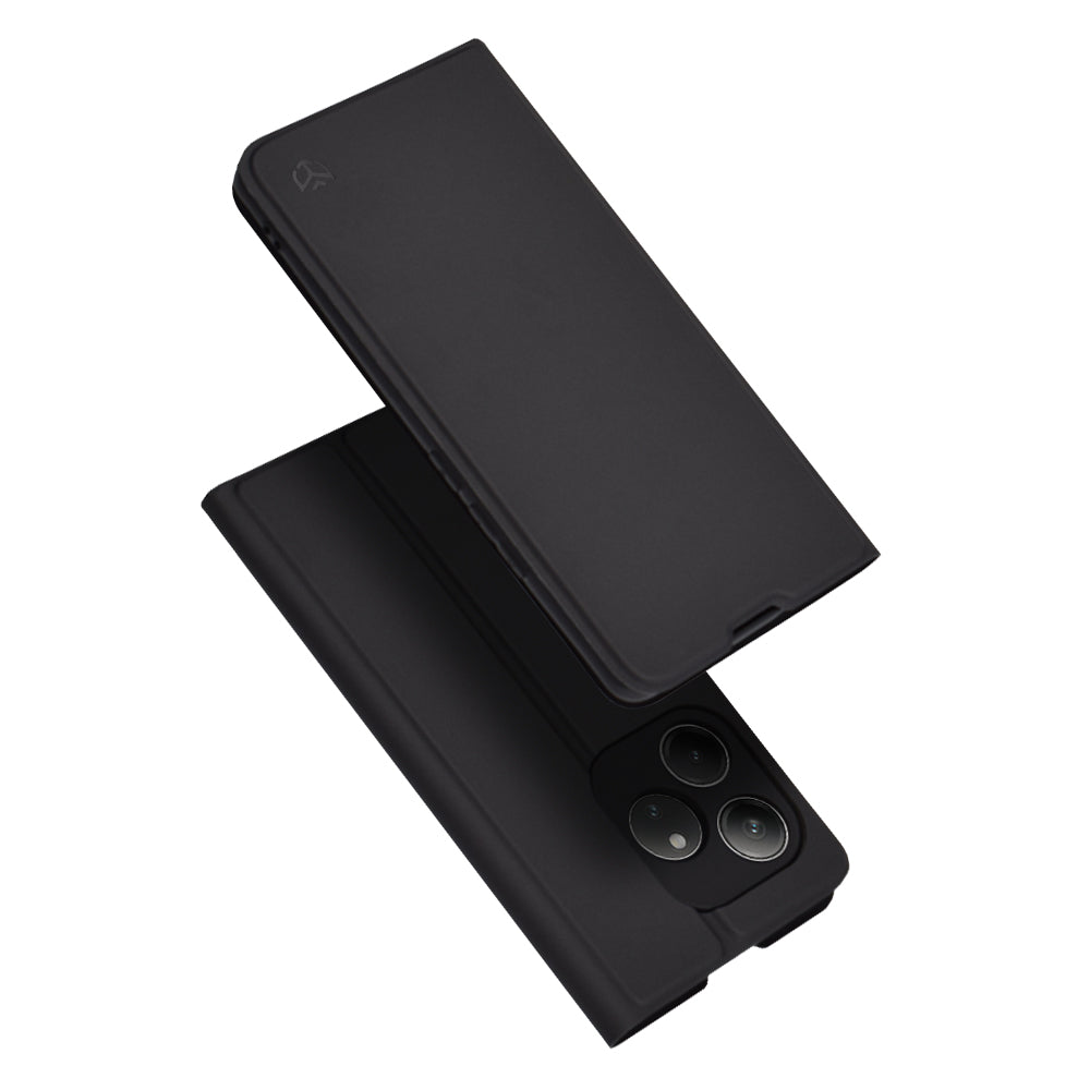 Futrola za Realme GT 6T / GT 6, Techsuit, Magskin Book, Crna