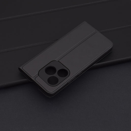 Futrola za Realme GT 6T / GT 6, Techsuit, Magskin Book, Crna