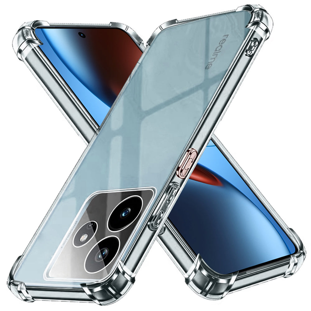 Maska za Realme GT 7, Techsuit, Shockproof Clear, Prozirna