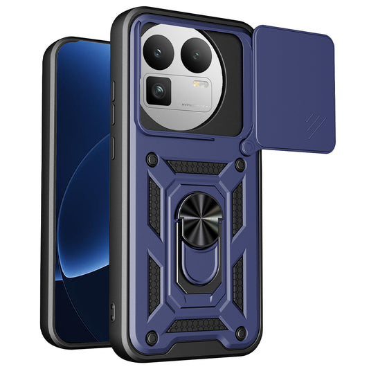 Futrola za Realme GT 8 Pro, Techsuit, CamShield (Izrez za kružnu kameru), Plava