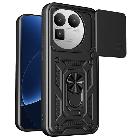Futrola za Realme GT 8 Pro, Techsuit, CamShield (zaobljeni izrez za kameru), Crna