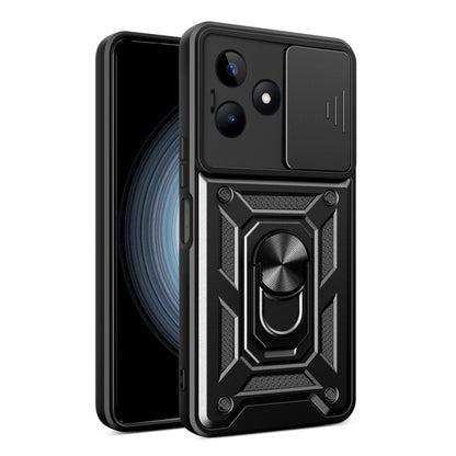 Maska za Realme Note 50 / C51, Techsuit, CamShield, Crna