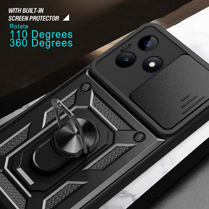 Maska za Realme Note 50 / C51, Techsuit, CamShield, Crna