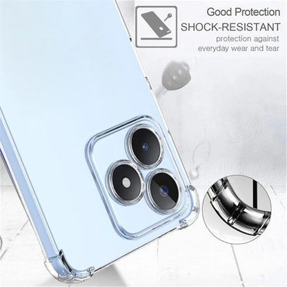 Maska za Realme Note 50 / C51, Techsuit, Shockproof Clear, Prozirna
