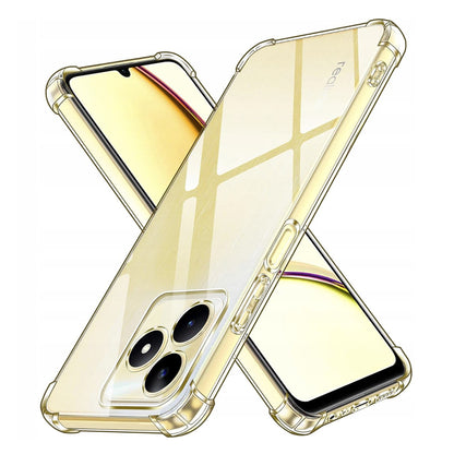 Maska za Realme Note 50 / C51, Techsuit, Shockproof Clear, Prozirna