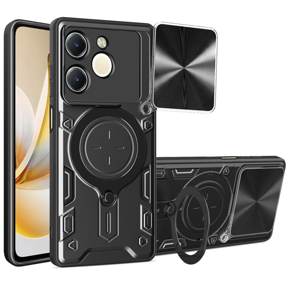 Futrola za Realme Note 70T, Techsuit, CamGuard Pro, Crna