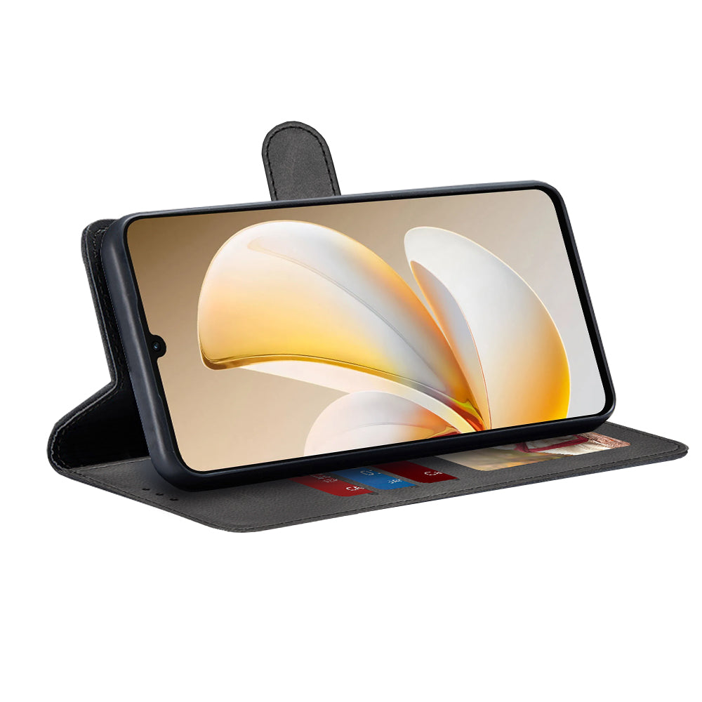 Futrola za Realme Note 70T, Techsuit, Diary Book, Crna