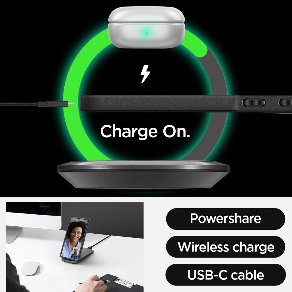 Futrola za Samsung Galaxy S24 Ultra S928, Spigen, Core Armor, Crna