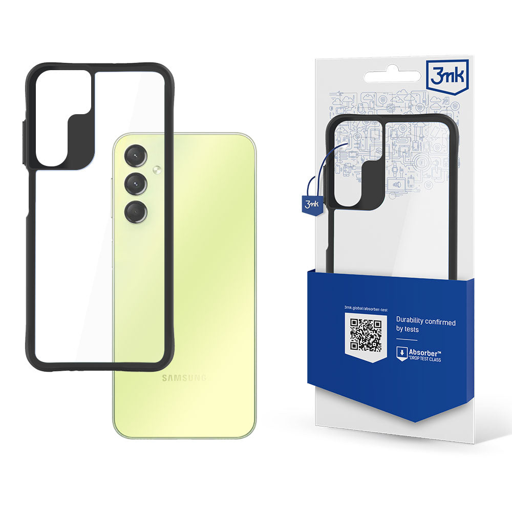 Futrola za Samsung Galaxy A25 A256, 3MK, Satin Armor Case+, Prozirna
