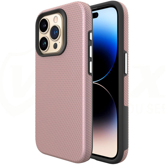 Maska za Samsung Galaxy A15 5G A156 / A15 A155, Vmax, Triangle, Ružičasto Zlatna
