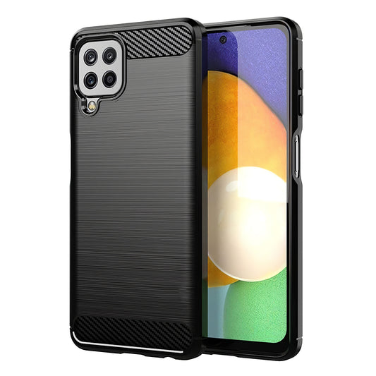Maska za Samsung Galaxy A22 A225, OEM, Karbon, Crna