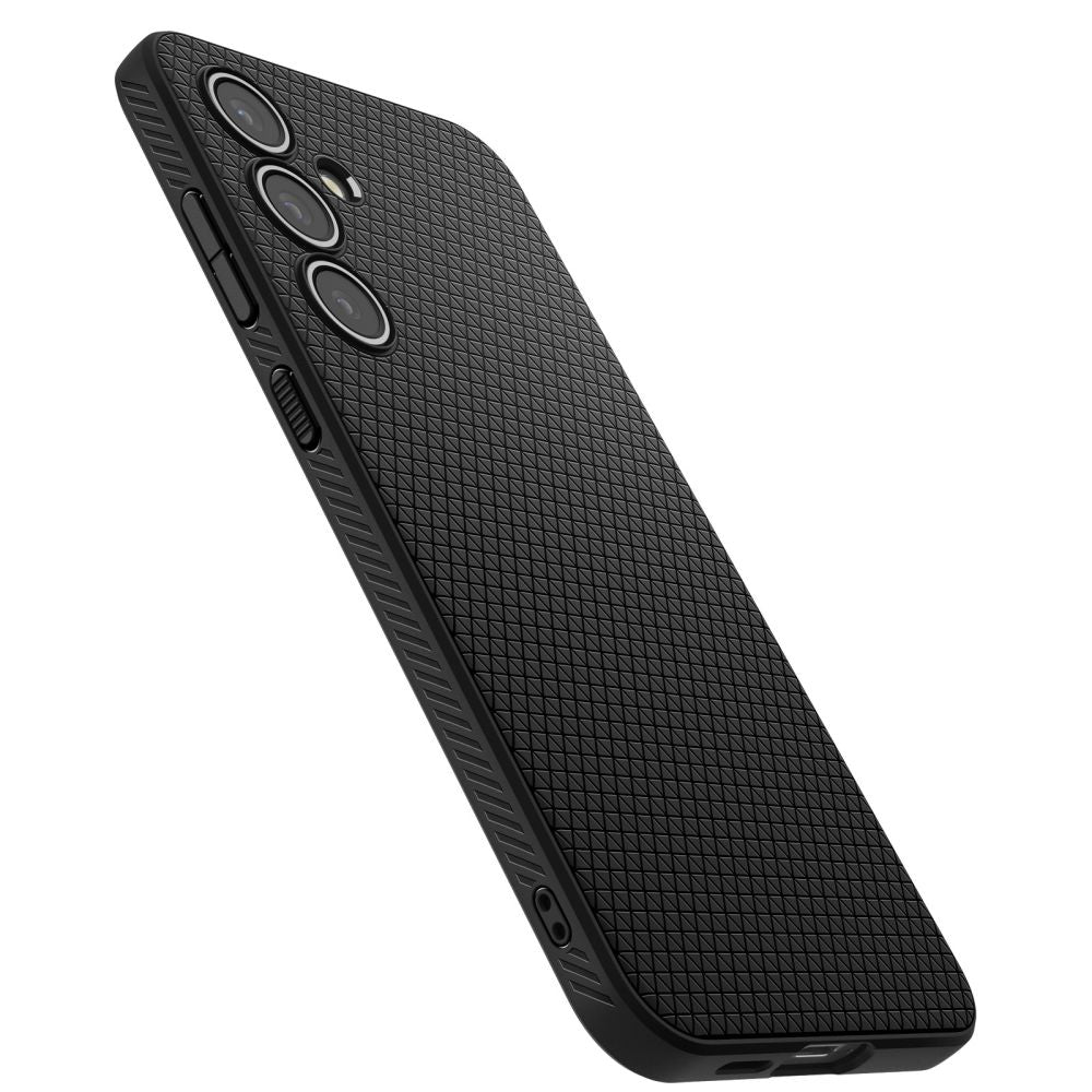 Futrola za Samsung Galaxy S24 FE S721, Spigen, Liquid Air Matte, Crna ACS08618