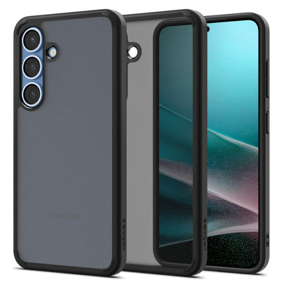 Maska za Samsung Galaxy S25 S931, Spigen, Ultra Hybrid, Crna Satinirana ACS09007
