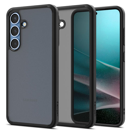 Maska za Samsung Galaxy S25 S931, Spigen, Ultra Hybrid, Crna Satinirana ACS09007