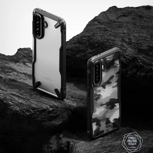 Futrola za Samsung Galaxy A56 A566 / A36 A366, Ringke, Fusion X Camo, Crna