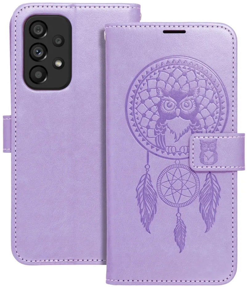 Maska za Samsung Galaxy A52s 5G A528 / A52 5G A526 / A52 A525, OEM, MEZZO Dream Catcher, Ljubičasta