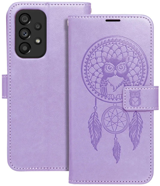 Maska za Samsung Galaxy A52s 5G A528 / A52 5G A526 / A52 A525, OEM, MEZZO Dream Catcher, Ljubičasta
