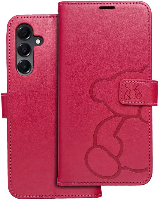 Maska za Samsung Galaxy A16 5G A166, OEM, MEZZO Teddy Bear, Magenta