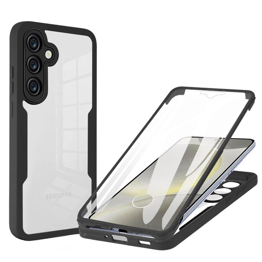 Maska za Samsung Galaxy S25 S931, Techsuit, ColorVerse 360, Crna