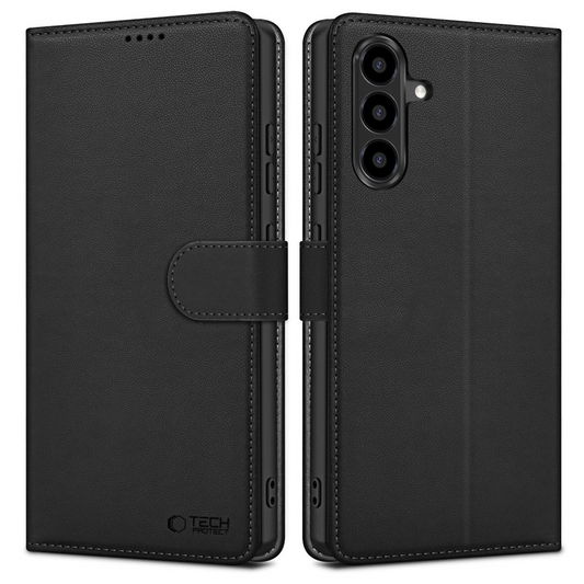 Futrola za Samsung Galaxy A37 5G / A56 A566 / A36 A366, Tech-Protect, Wallet, Crna