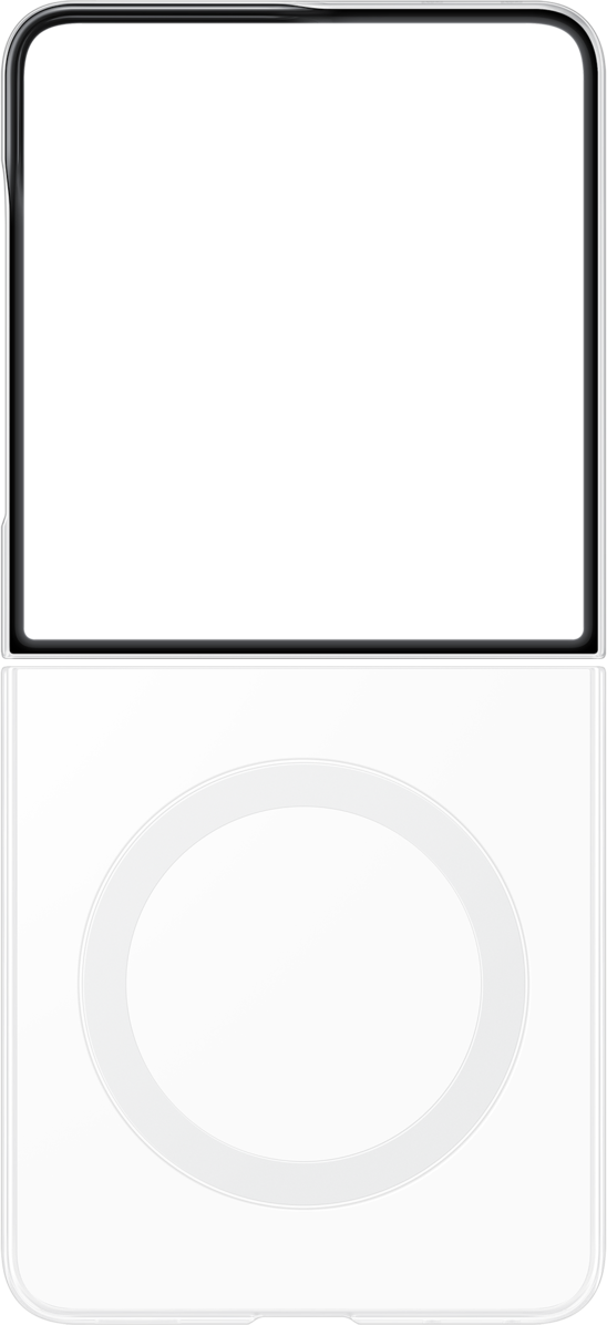 Maska za Samsung Galaxy Z Flip8 F776, Clear Magnet, Prozirna EF-CF776CTEGWW