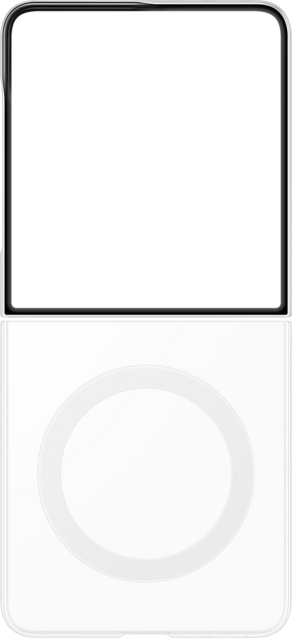 Maska za Samsung Galaxy Z Flip8 F776, Clear Magnet, Prozirna EF-CF776CTEGWW