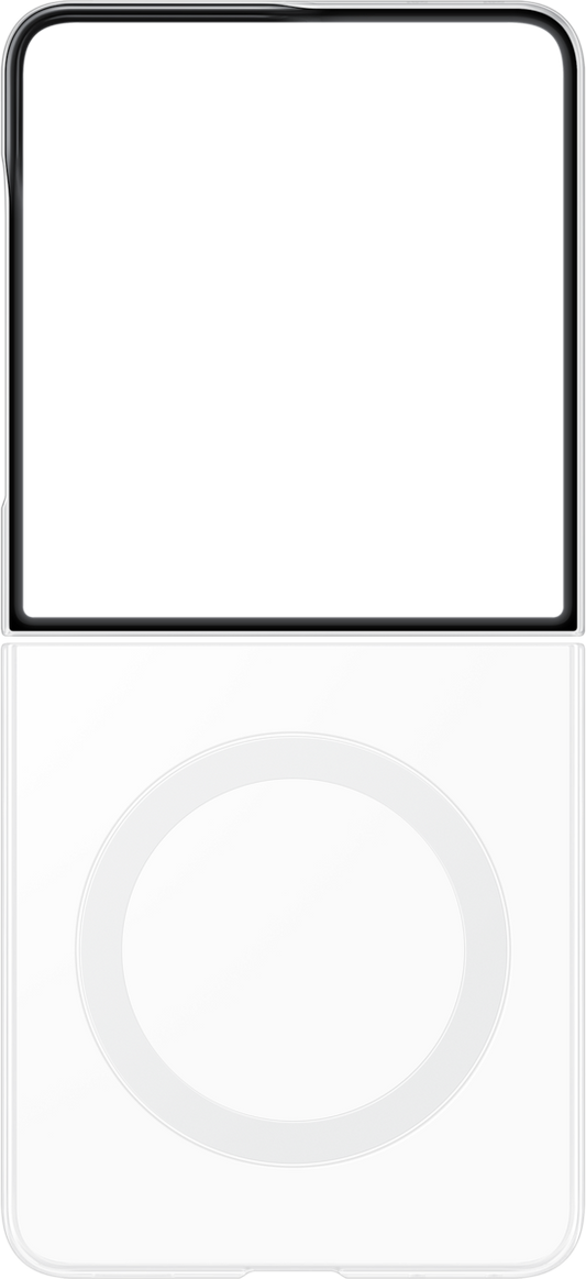 Maska za Samsung Galaxy Z Flip8 F776, Clear Magnet, Prozirna EF-CF776CTEGWW