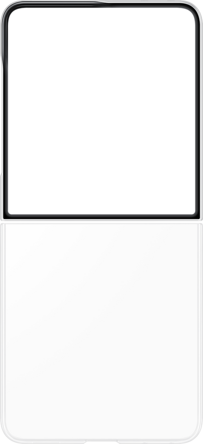 Maska za Samsung Galaxy Z Flip8 F776, Clear Case, Prozirna EF-QF776CTEGWW