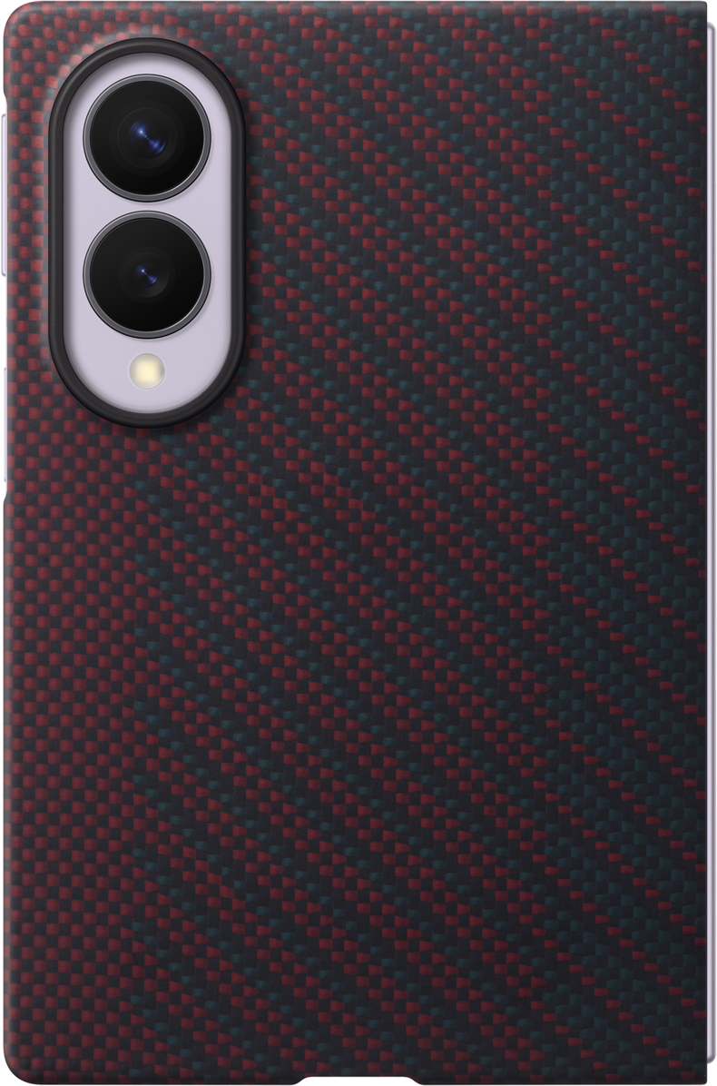 Futrola za Samsung Galaxy Z Fold8 F971, Carbon Magnet Case, Crvena EF-KF971SREGWW