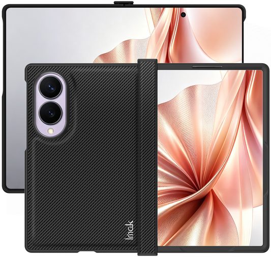 Maska za Samsung Galaxy Z Fold8 F971, Imak, Karbon, Crna
