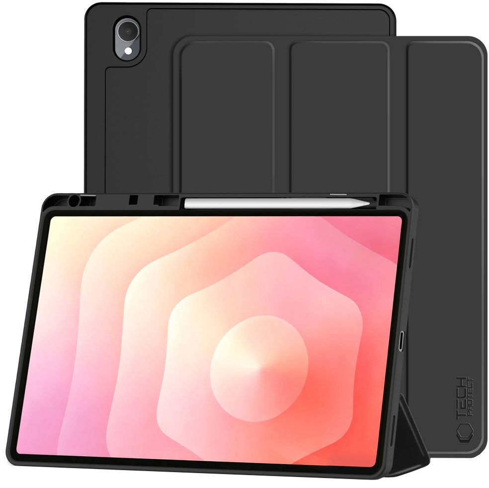 Futrola za Samsung Galaxy Tab S12 Plus, Tech-Protect, SC PEN, Crna