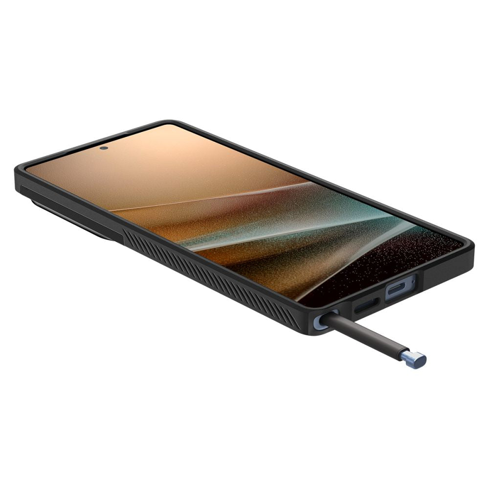Futrola za Samsung Galaxy S25 Ultra S938, Spigen, OPTIK ARMOR, Crna ACS08969