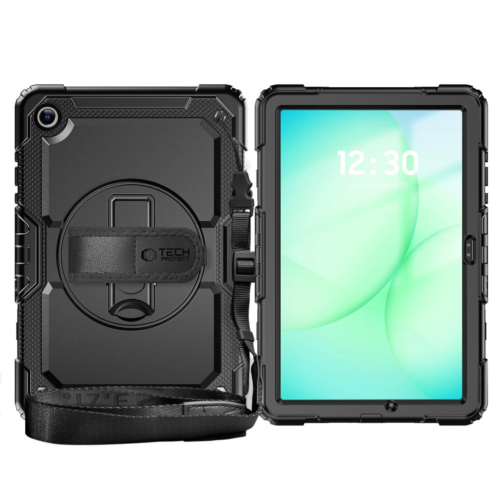 Futrola za Samsung Galaxy Tab A11+ / Tab A9+, Tech-Protect, Solid, Crna