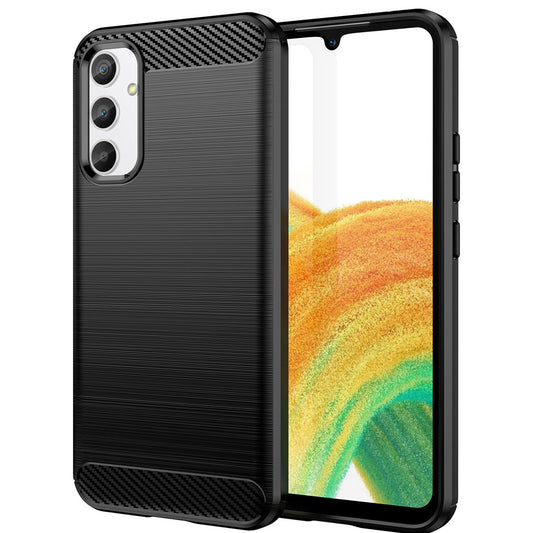 Maska za Samsung Galaxy A34 A346, OEM, Karbon, Crna