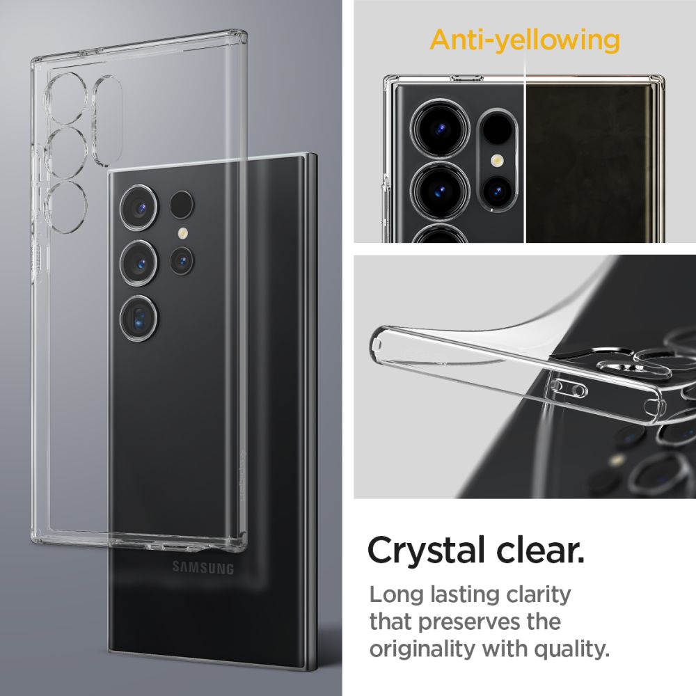 Futrola za Samsung Galaxy S24 Ultra S928, Spigen, Liquid Crystal, Prozirna ACS07283