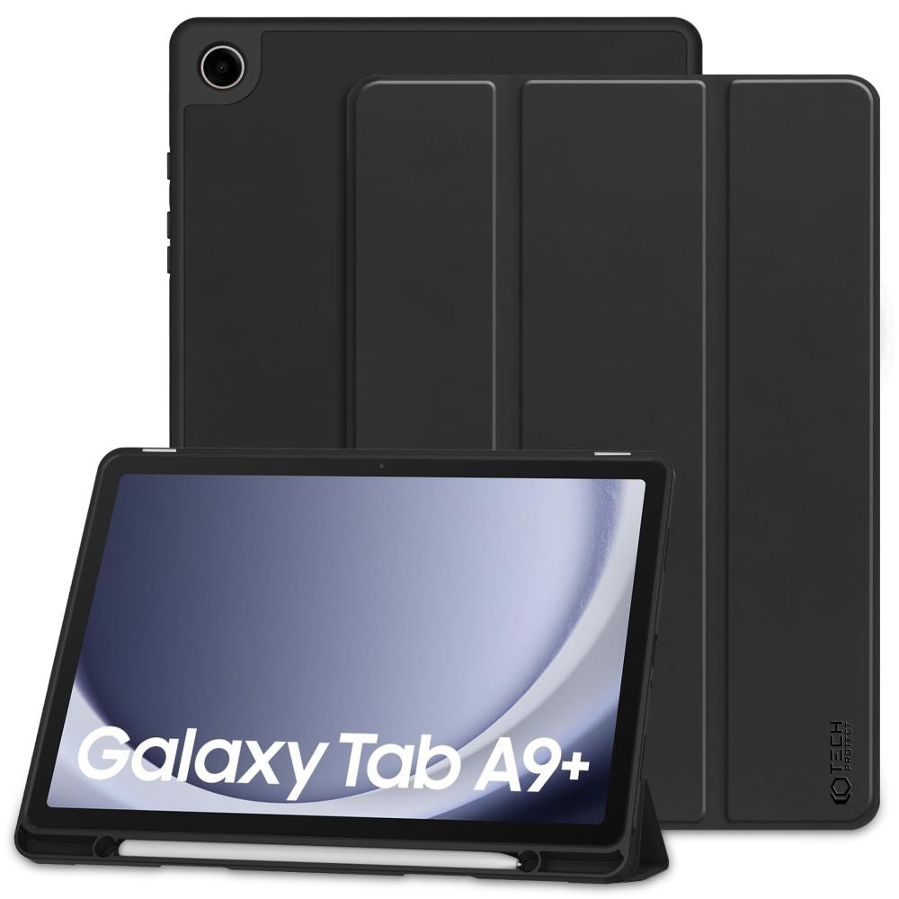 Futrola za Samsung Galaxy Tab A9+, Tech-Protect, SC PEN, Crna