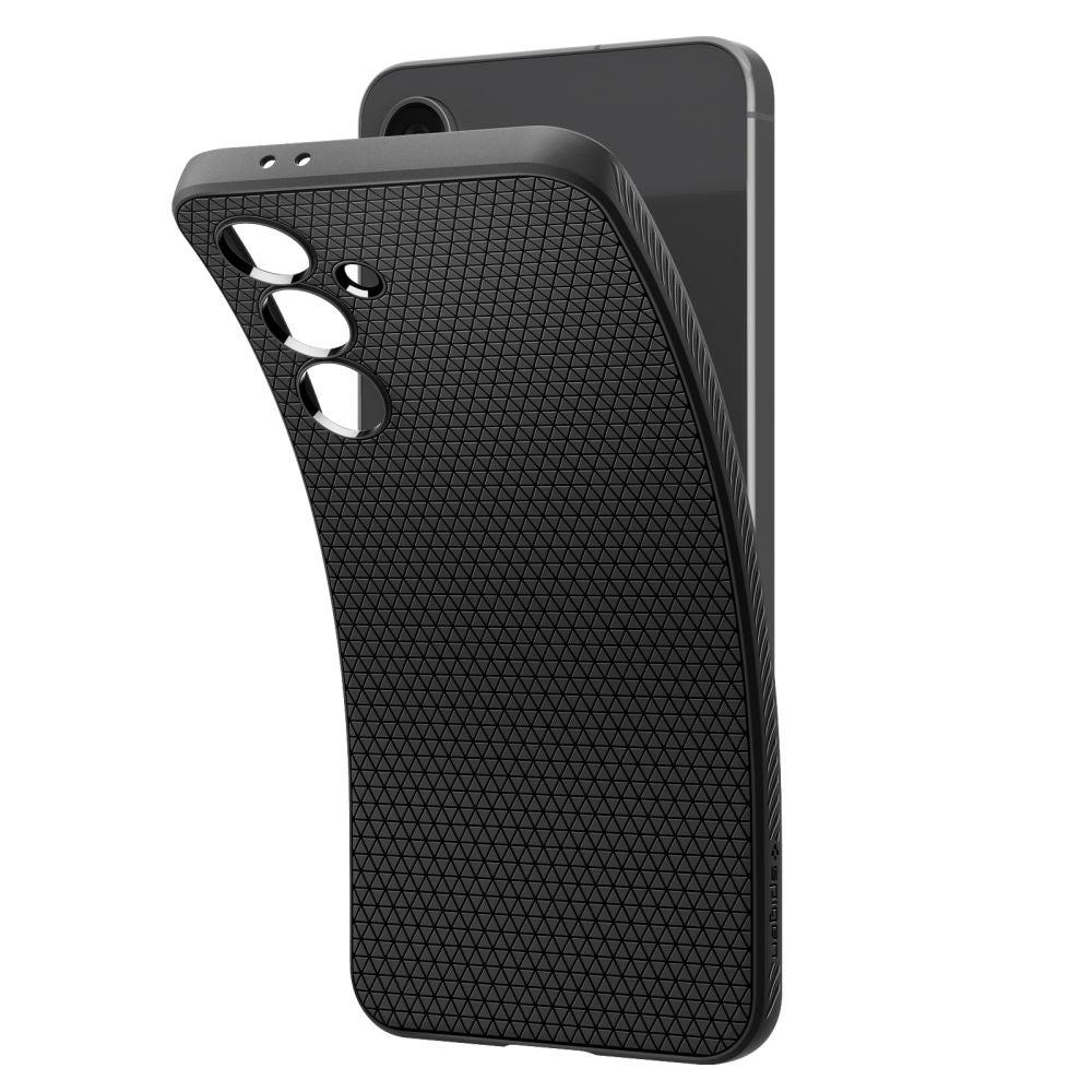 Futrola za Samsung Galaxy S24 FE S721, Spigen, Liquid Air Matte, Crna ACS08618