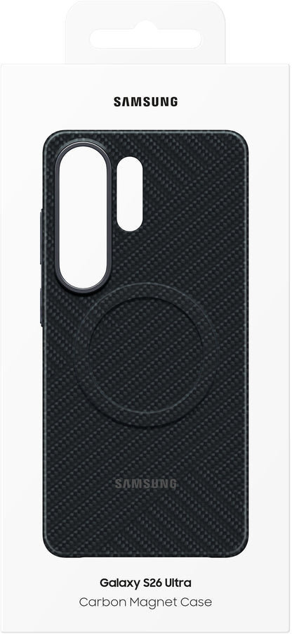 Maska za Samsung Galaxy S26 Ultra S948, Carbon Magnet Case, Crna EF-KS948SNEGWW