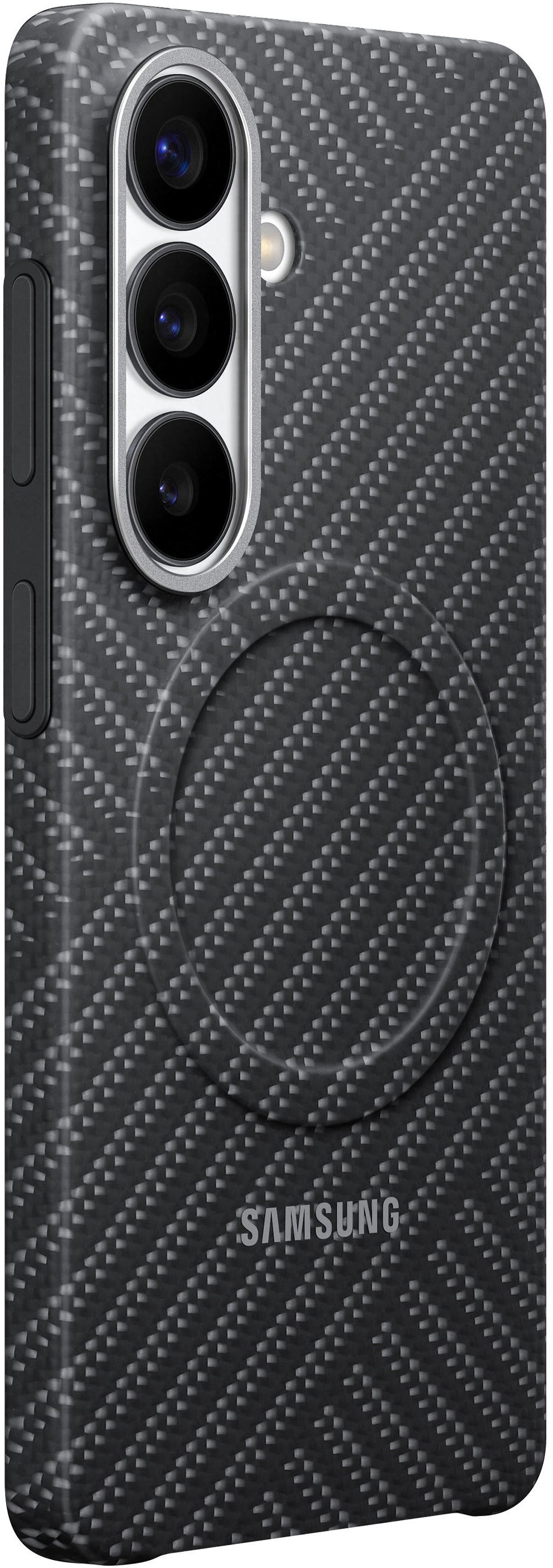 Maska za Samsung Galaxy S26 S942, Carbon Magnet Case, Siva EF-KS942SSEGWW