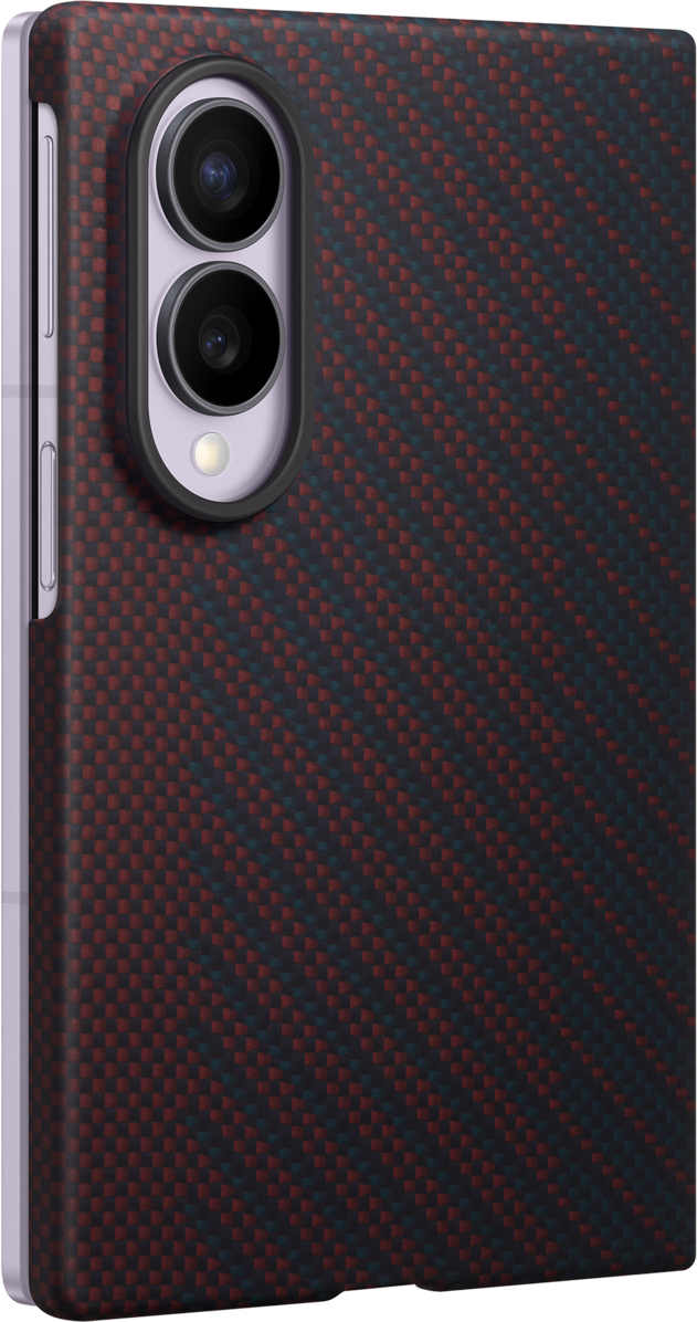 Futrola za Samsung Galaxy Z Fold8 F971, Carbon Magnet Case, Crvena EF-KF971SREGWW