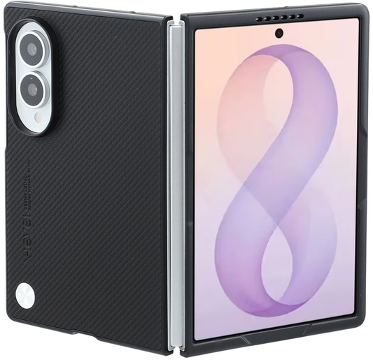 Maska za Samsung Galaxy Z Fold8 F971, X-Level, Carbon, Crna