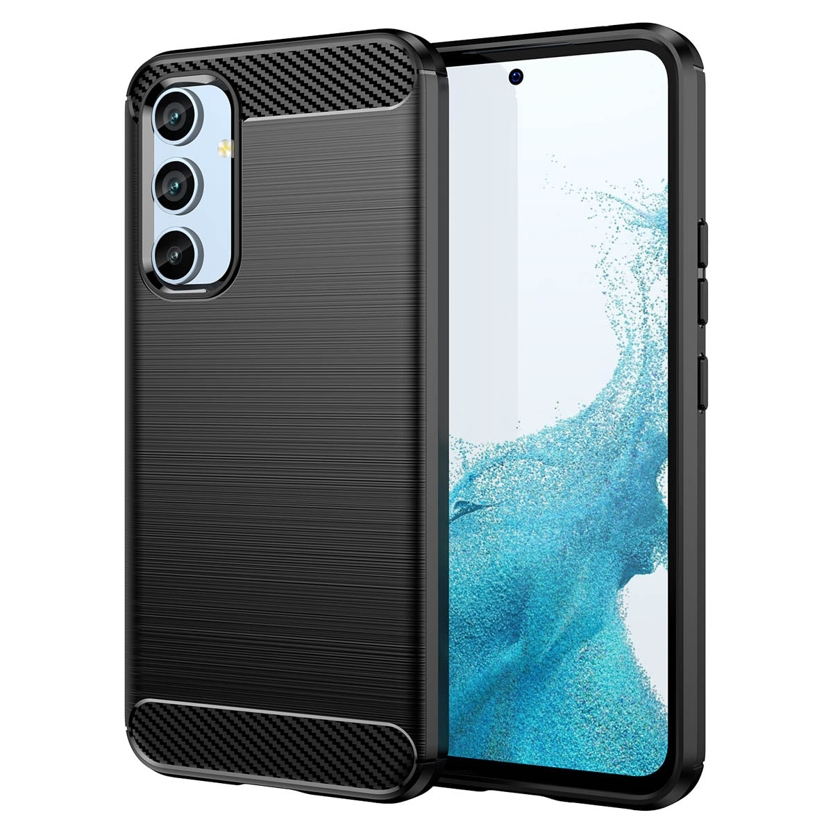 Maska za Samsung Galaxy A54 A546, OEM, Karbon, Crna