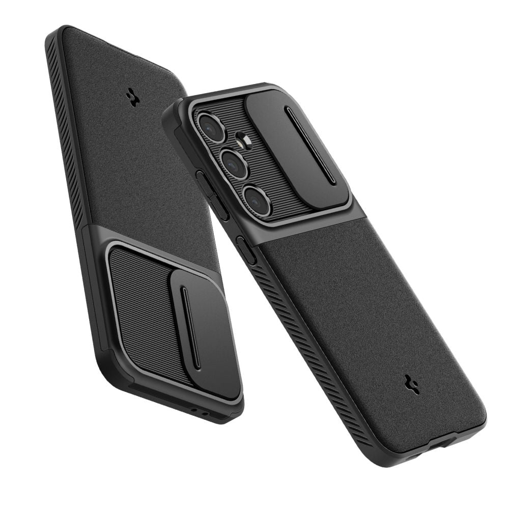 Case for Samsung Galaxy S24 FE S721, Spigen, OPTIK ARMOR, Black 
