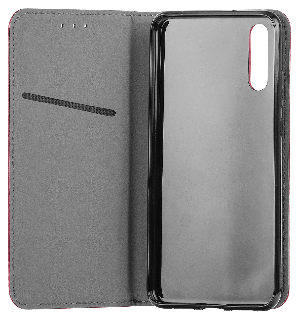 Futrola za Samsung Galaxy A16 5G A166 / A16 4G A165, OEM, Smart Magnetic, Bordo