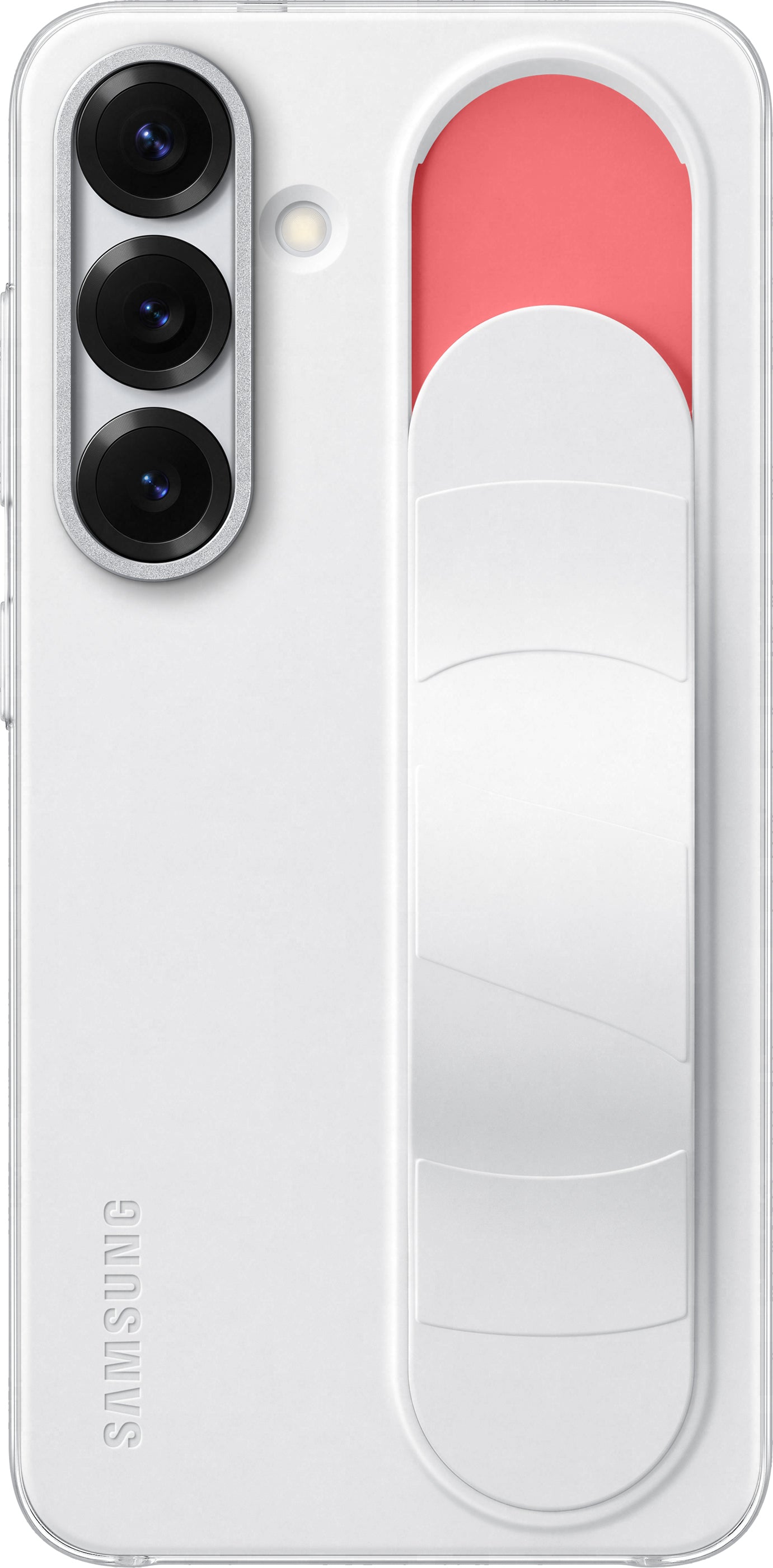 Futrola za Samsung Galaxy S25 S931, Standing Grip, Bijela EF-GS931CWEGWW