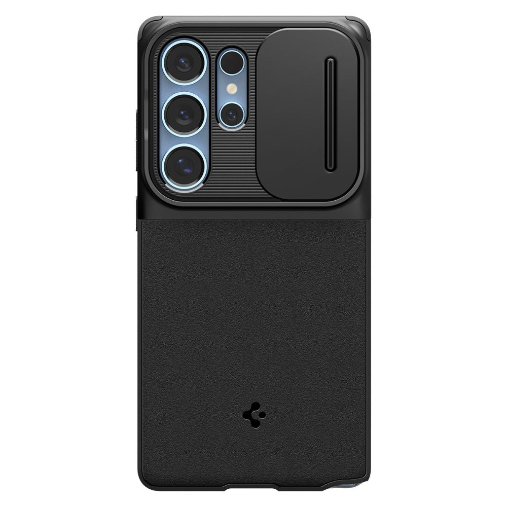 Futrola za Samsung Galaxy S25 Ultra S938, Spigen, OPTIK ARMOR, Crna ACS08969