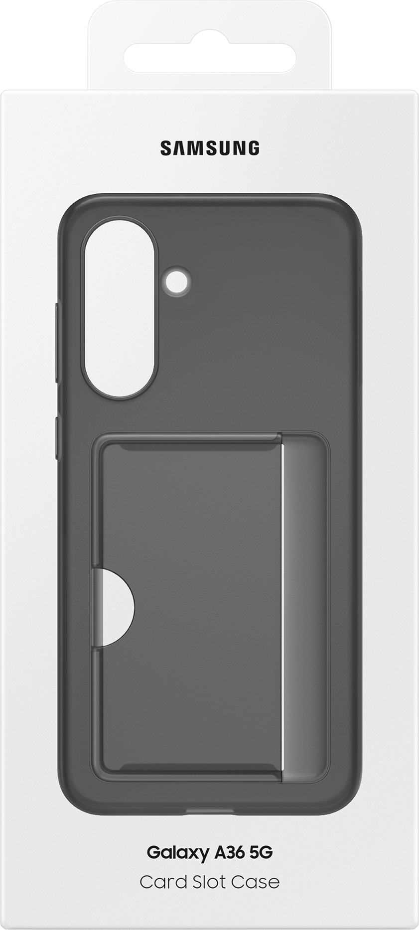 Futrola za Samsung Galaxy A36 A366, Card Slot Case, Crna EF-OA366TBEGWW
