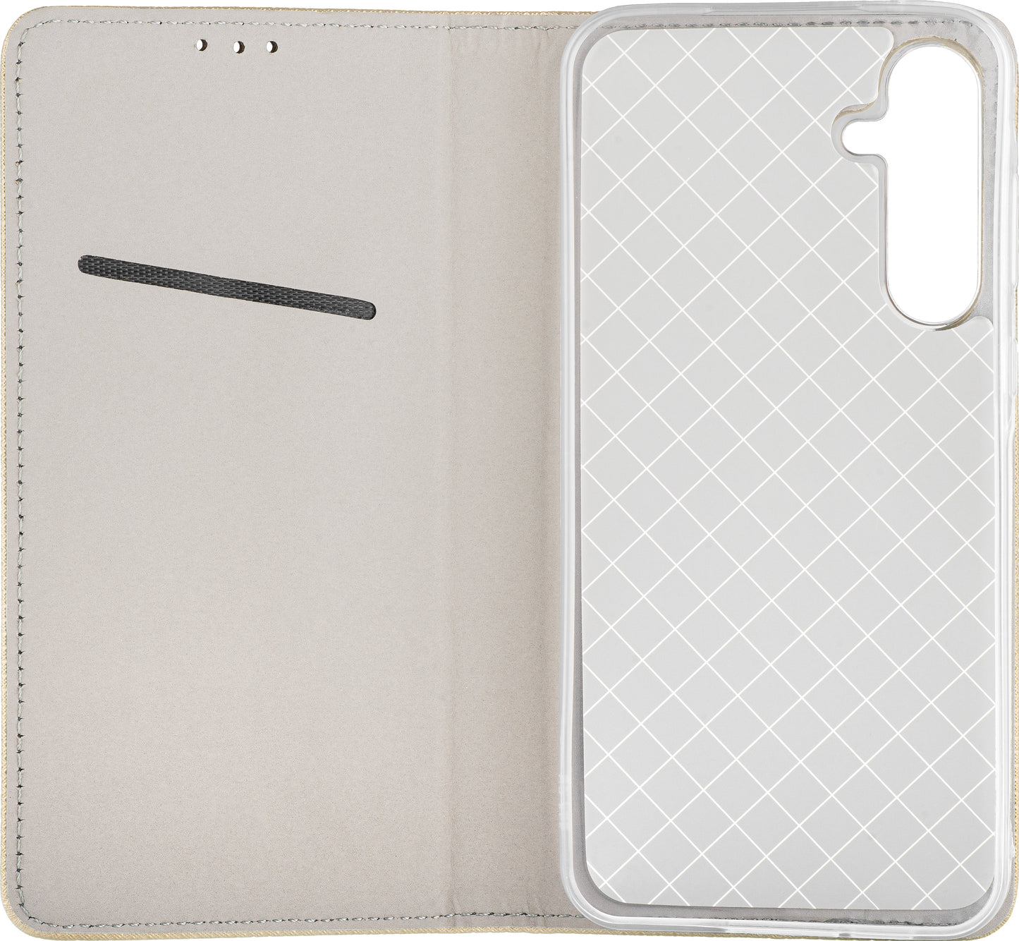 Futrola za Samsung Galaxy A17 4G / A17 5G, OEM, Smart Magnet, Zlatna